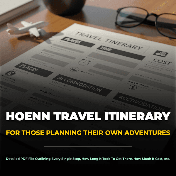 Hoenn Itinerary Plan
